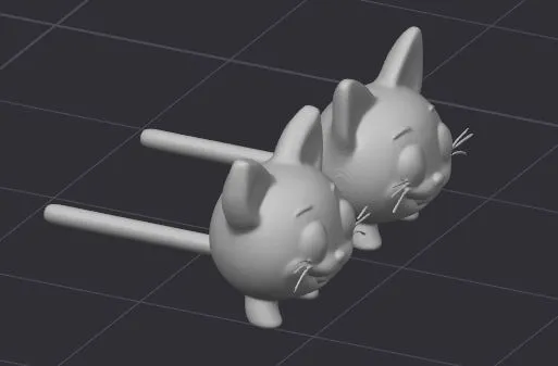 cat earrings view 3