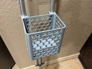 Crutch basket