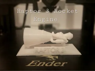 Spacex Raptor 3 Rocket Engine 