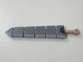 Dragon Slayer ARTICULATED - BERSERK Keychain