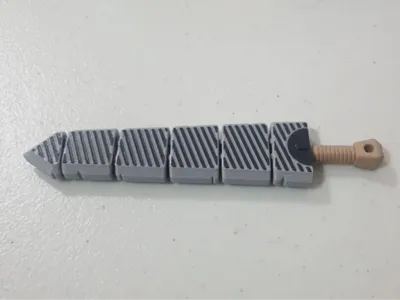 Dragon Slayer ARTICULATED - BERSERK Keychain 