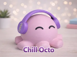 Chill Octo – Cute Desk Buddy (No AMS Needed)