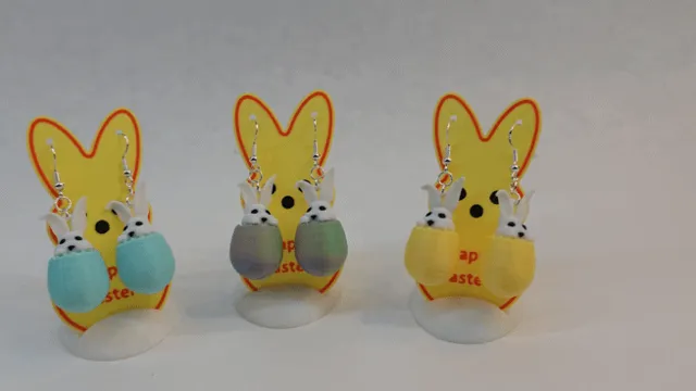 Easter Bunny Earrings