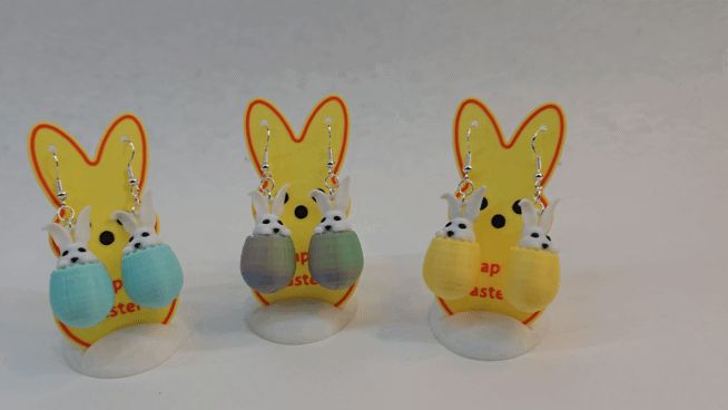Easter Bunny Earrings