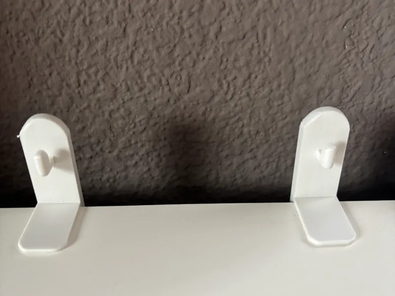 Skadis to Kallax Slider with screw hole