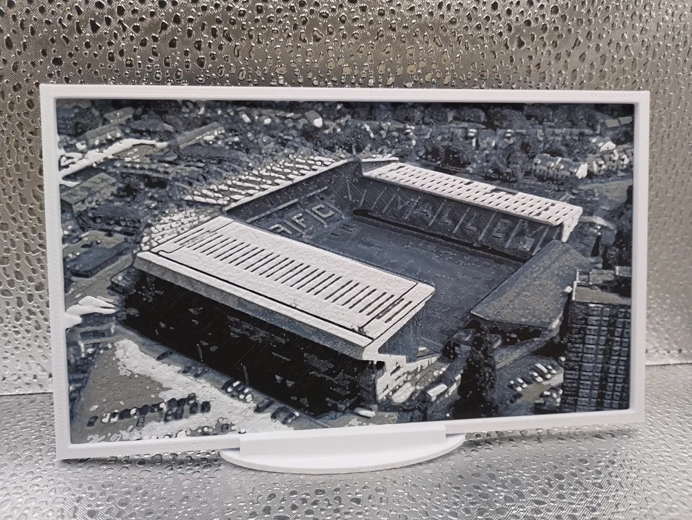 Charlton Athletic - The Valley hueforge - Free 3D Print Model - MakerWorld