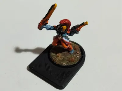 25mm Wargaming Base Tag with Grips