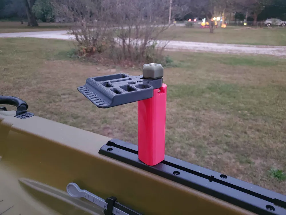 T-track risers for Kayak accessories - Free 3D Print Model - MakerWorld