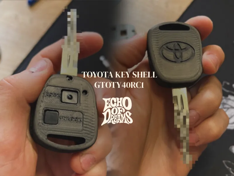 OEM+ Toyota Key Shell - GTOTY40RC1