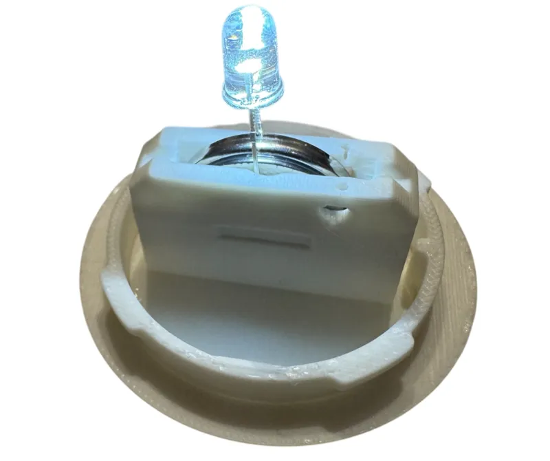 Christmas ball battery holder 