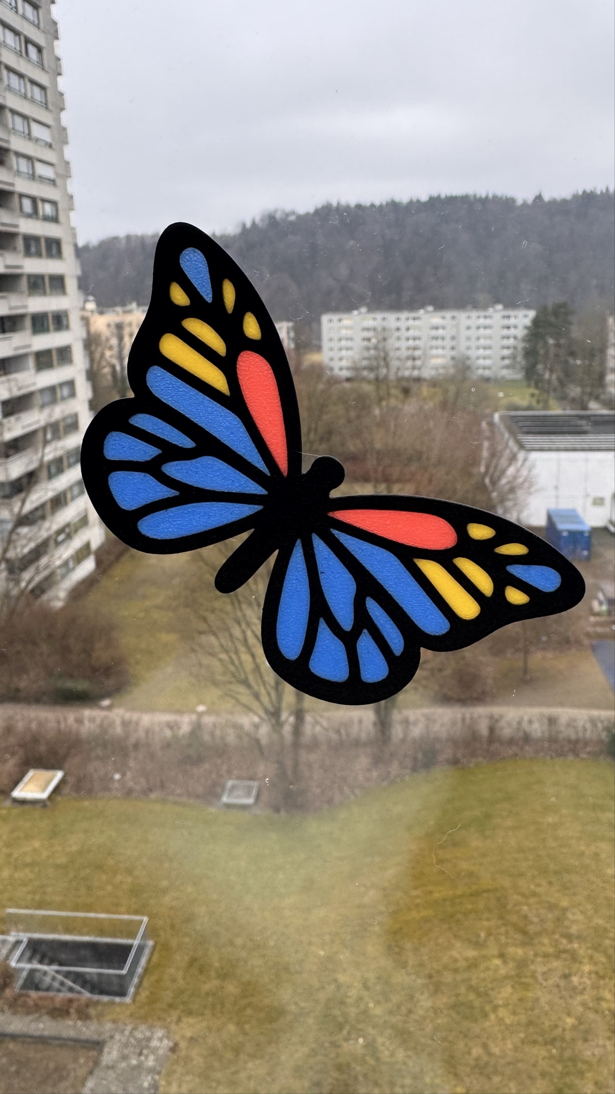 Window picture butterfly with AMS Ready - Free 3D Print Model - MakerWorld