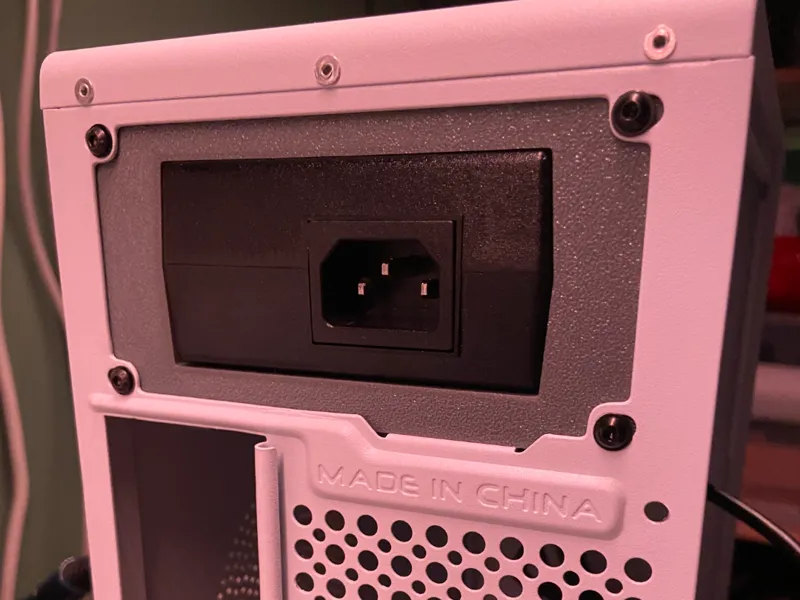 Shentian power brick to SFX adapter
