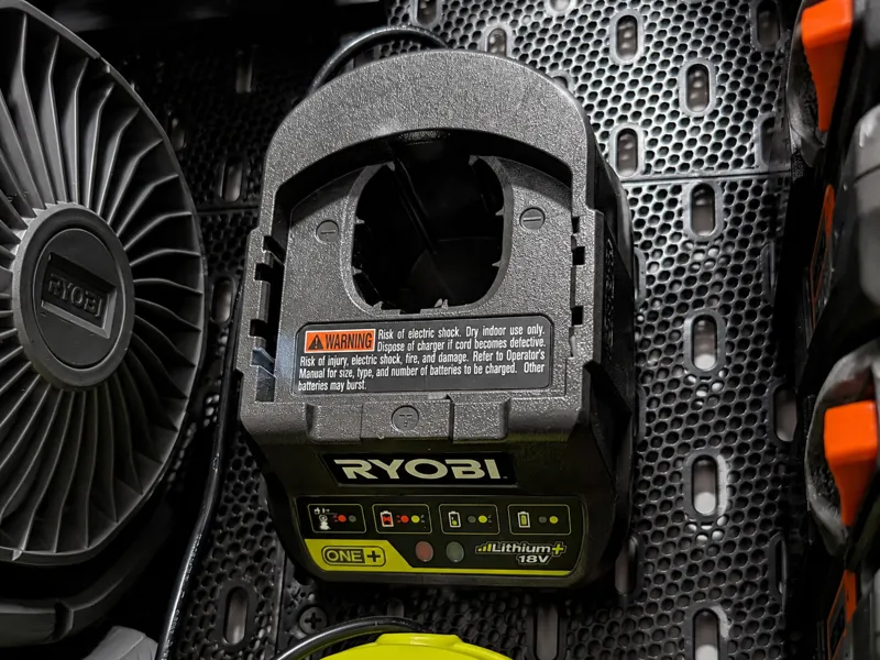 SKADIS Hooks for Ryobi P118B Charger