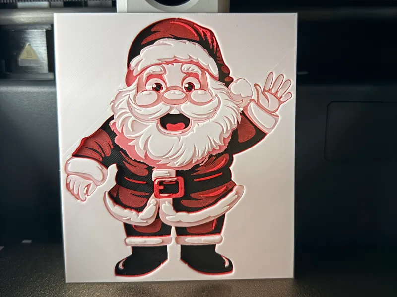 Père Noel Chroma Canvas (HueForge)