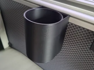 Halterung für Handy, Pod, Flasche an Tischschiene
