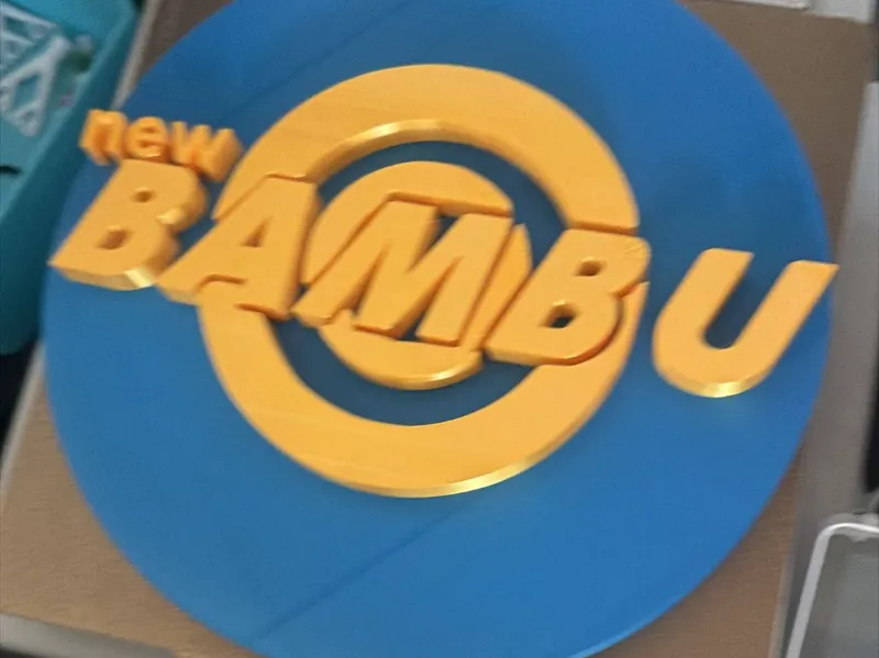 New Bambu Sign
