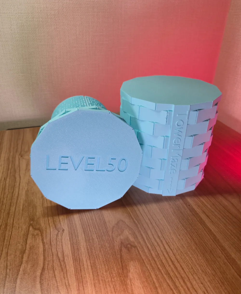TowerMaze Level 50 - Free 3D Print Model - MakerWorld