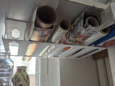 Kitchen Foil, Cling Film, Baking Paper Organizer 
