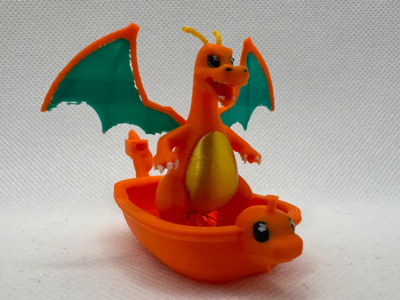 Charizard Boat Captain - Funny Pokemon Figurine