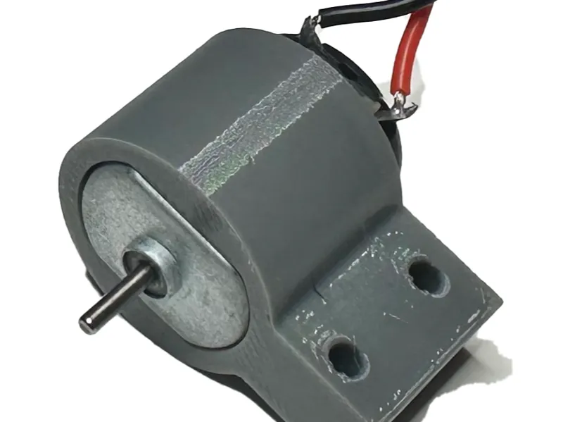 Brushed DC motor bracket