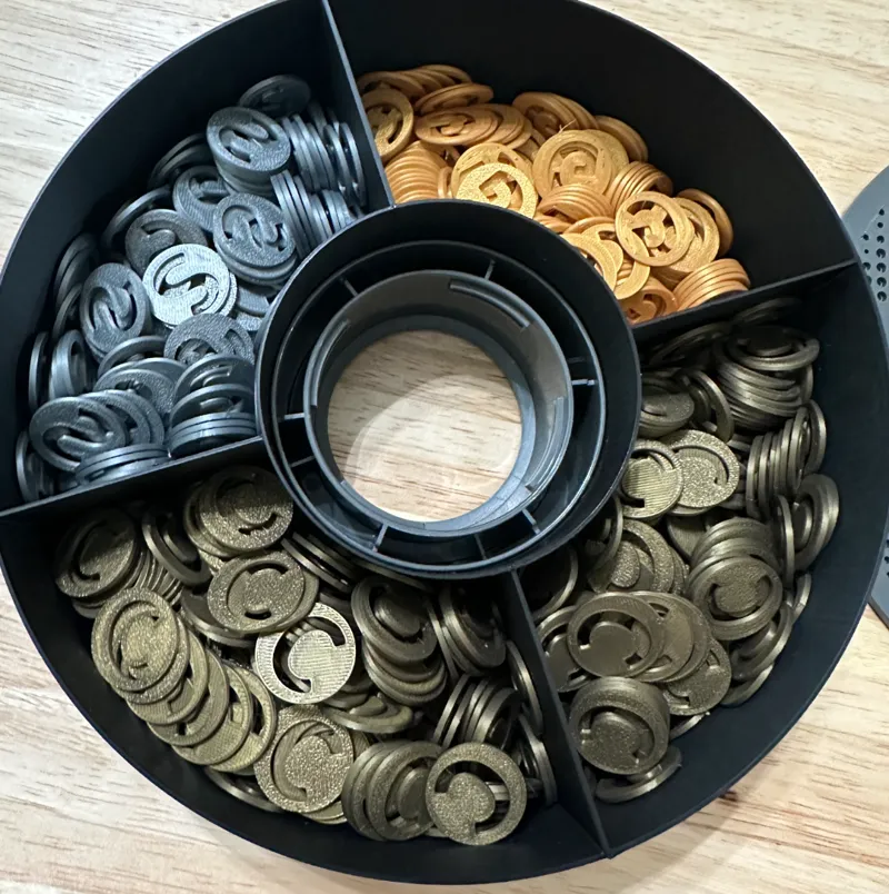 DND Coins Copper Silver Gold