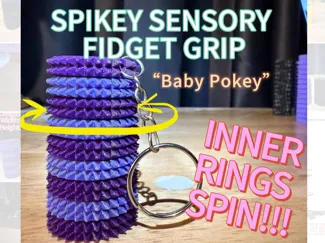"Baby Pokey" Mini Spikey Rotating Sensory Roller