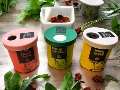 Rotatable Lid for spices (e.g. Just Spices) v2