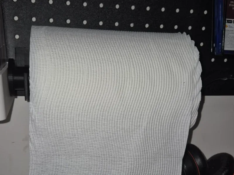 paper towel holder - Peg Board