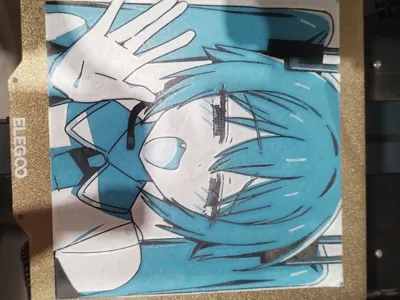 Hatsune Miku - 3 Color Panel