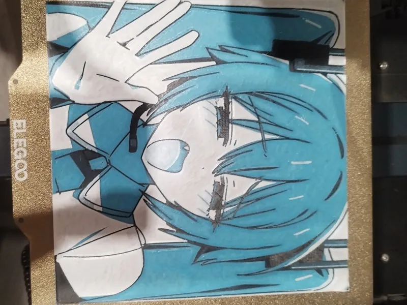 Hatsune Miku - 3 Color Panel
