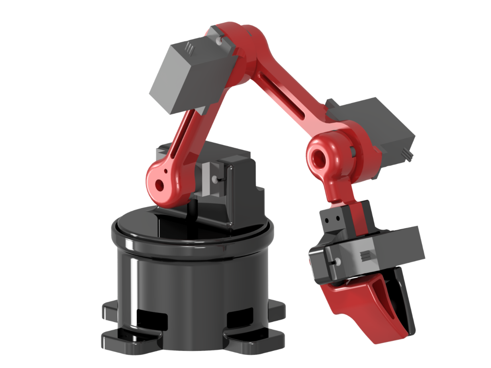 Mini anthropomorphic robot servo MG90s/RCXAZ 9g 