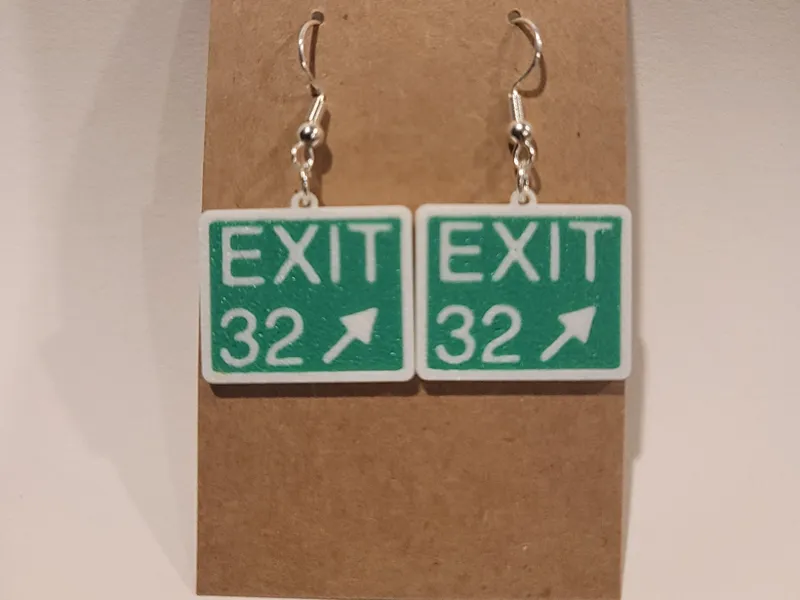 Exit 32 Earrings