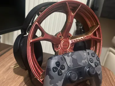 console and headphone holder