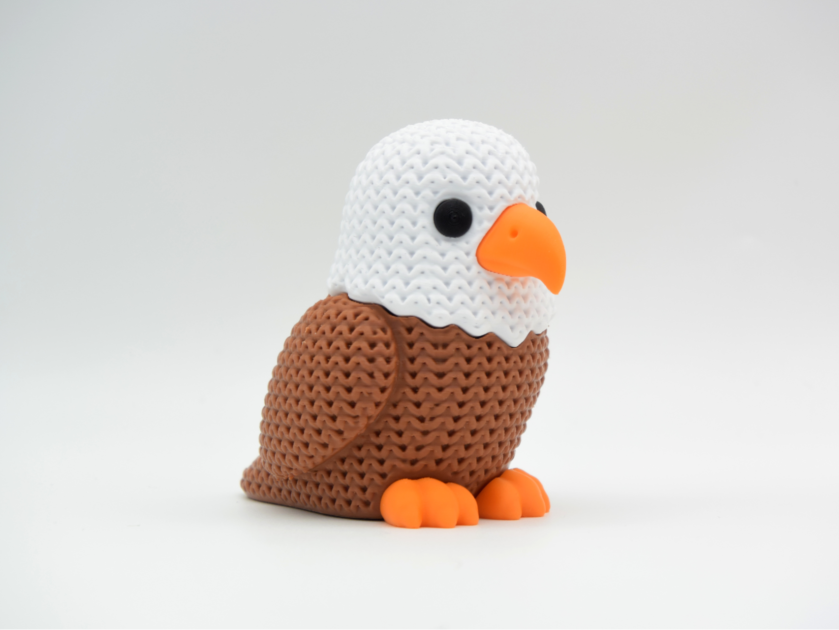 Miniatura 1 do modelo 3D Knitted Eagle