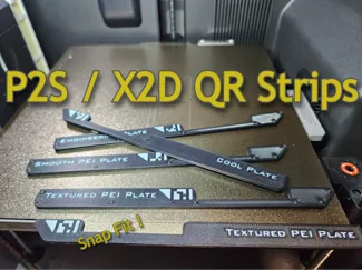 QR Clip For P2S / X2D Build Plate