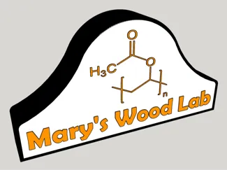 Mary's Wood Lab Lighted Sign