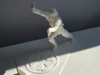 phone holder from star wars