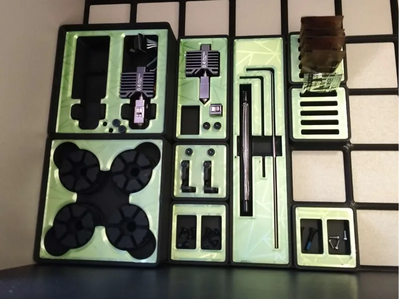 p1/x1 hexkey and unclog tool holder for gridfinity