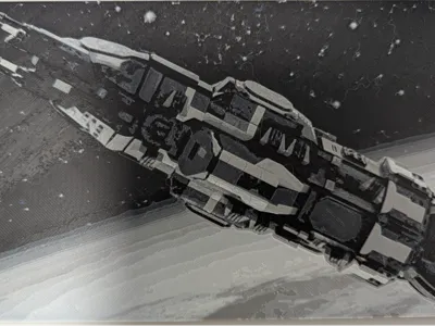 The Rocinante from the TV Series The Expanse