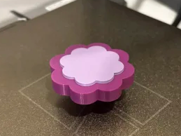 Flowered door knob