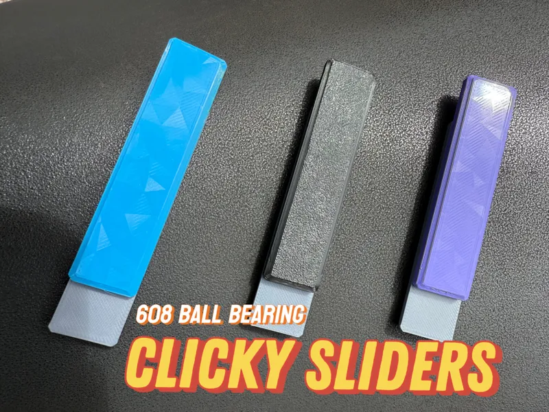 608 Bearing Clicky Fidget Slider