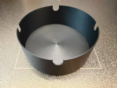 Minimalist Ashtray (only 15g, very material-efficient)