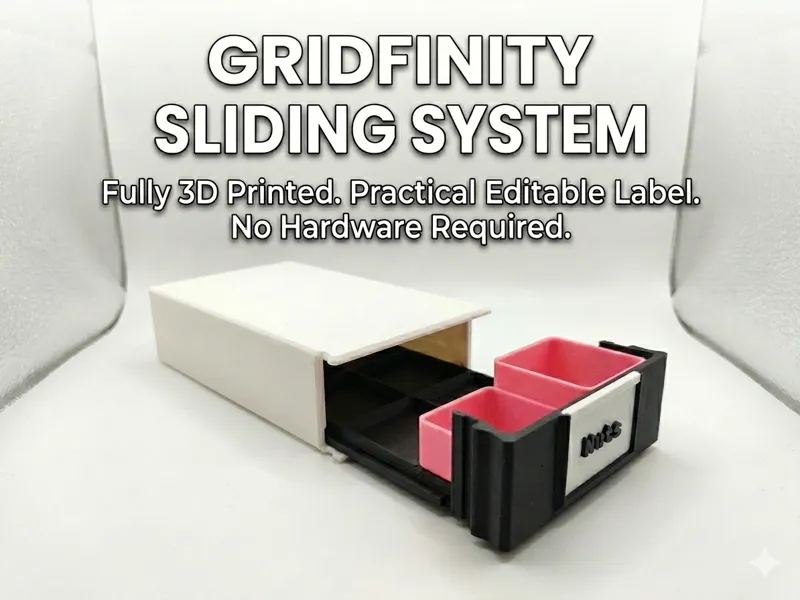 Gridfinity Slide Box! 