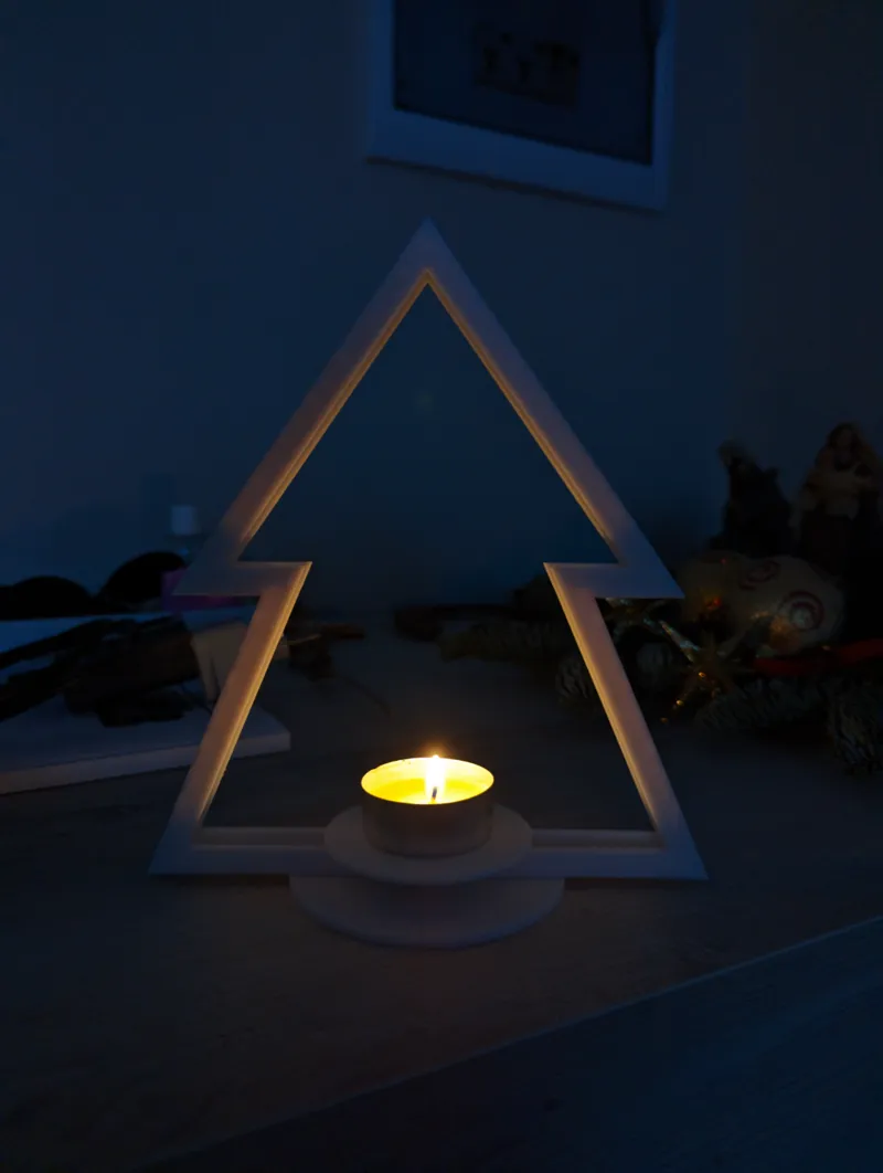 Christmas Tree Minimal Lamp