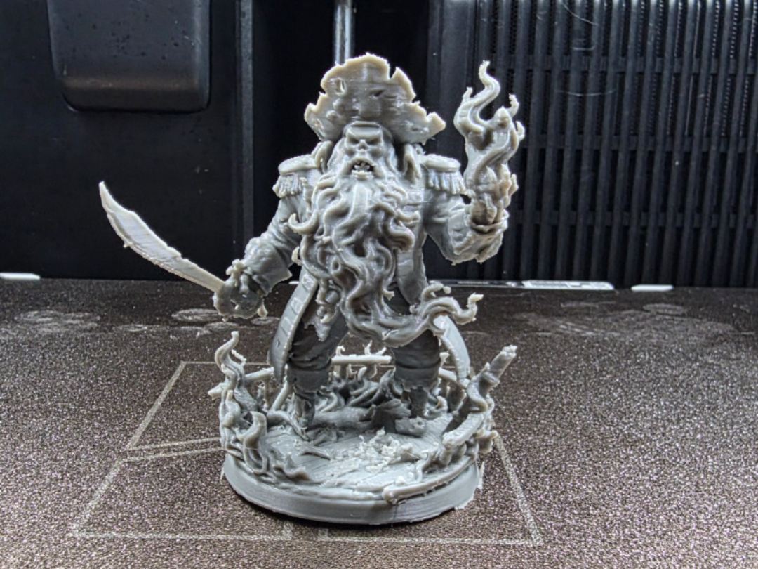 LeChuck -The Fearsome Pirate Captain Monkey Island