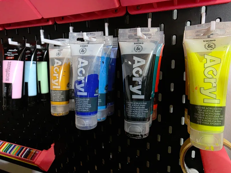 Gancio Skadis per colori Acryl Pryma Amsterdam ecc