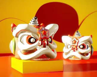 醒狮头（Awakening Lion）