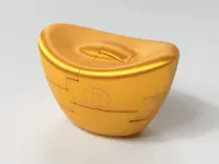 摆件——元宝鲁班锁