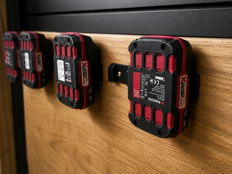 Parkside X20V battery wall mount