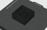 5% gyroid infil, save material, one color